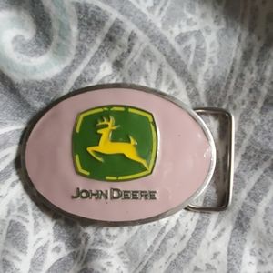 John Deere belt buckle